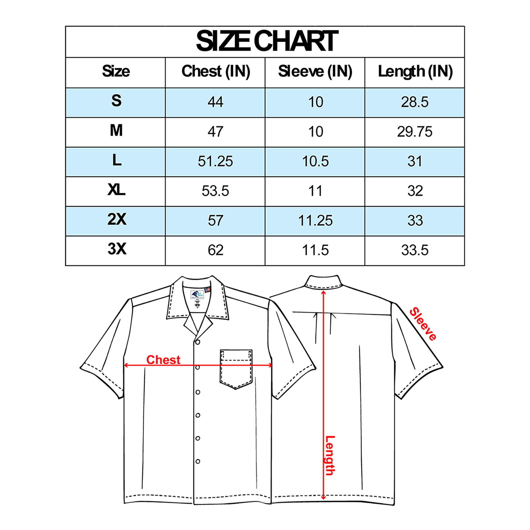 HI Men's Boarder Button-Up Shirt