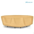 thumbnail image 2 of Patio Extra Large Waterproof Round Table & Chair Cover - Outdoor Patio Table Chair Combo Washable - Heavy Duty Furniture 112 Inch Combo Cover, 2 of 5