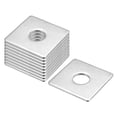 thumbnail image 1 of Uxcell Rondelle Carrée, Lot de 10, M16x50x50x2 mm, Rondelles Carrées pour Plaques en Acier Inoxydable 304, 1 of 5