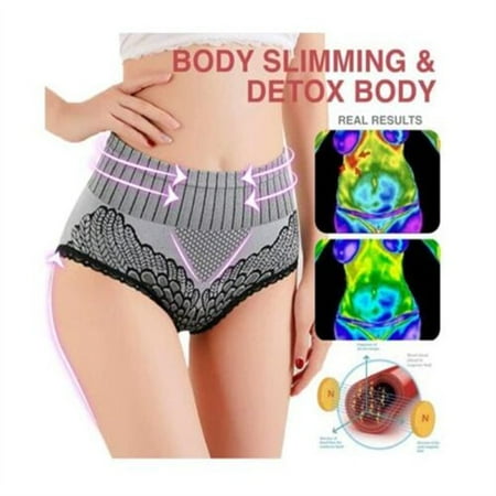 

1PCS Graphene Fiber Restoration High Waist Briefs Honeycomb Body Shaping Briefs