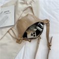 thumbnail image 1 of Bolso de pecho para mujer, diseño de cocodrilo a la moda, monedero de Color sólido para niñas (caqui) Tmvgtek Para Estrenar, 1 of 9