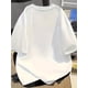 thumbnail image 2 of Simple-Style Mid-Length Short-Sleeve T-Shirt for Men And Women with a Cat Print., 2 of 6