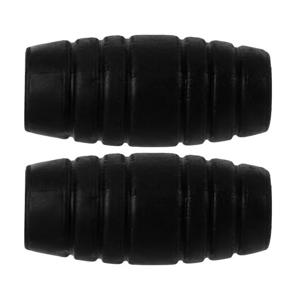 Zehuanyu  2 Pcs Motorcycle Gear Cover Moving Position Pad Bracket Adapter Transmission Protector Black