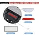 thumbnail image 5 of Paquete de 7 cajas Compatible con el Kit de reemplazo de paño de fregona con filtro de cepillo lateral Roborockmain, 5 of 5