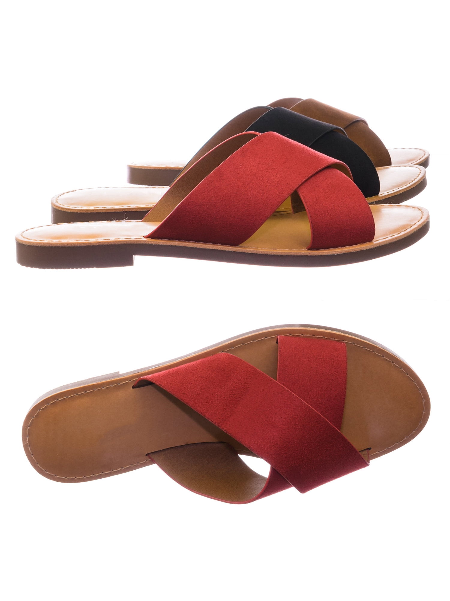 soda sandals criss cross