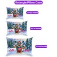 thumbnail image 3 of Hello Welcome Winter The Ski German Shepherd Snowy Day Pillowcase Double Sided Alsatian Dog Lover Gifts Pillow Case Covers - 13013, 3 of 3