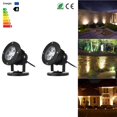 thumbnail image 3 of Yuarrent Impermeable 7W LED Césped Jardín Luz de inundación Patio Patio Camino Proyector Lámpara con punta Impermeable Blanco frío AC 85-265V Iluminación y accesorios No.2 Yuarrent HA024199-02, 3 of 6