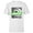 White, variant on Disney and Pixar’s Monsters, Inc. Mike Wazowski Famous - Short Sleeve T-Shirt for Kids - Customized-White