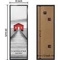 thumbnail image 5 of ELSKER&HOME 8x24 Poster Frame 3 Pack, Black Picture Frame for Horizontal or Vertical Wall Mounting, Sturdy and Scratch-proof, 5 of 7