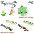 thumbnail image 3 of Funny Electric Rotating Butterfly Bird Rod Wire Cat Teaser Play Toy For Pet Cat Kitten, 3 of 5