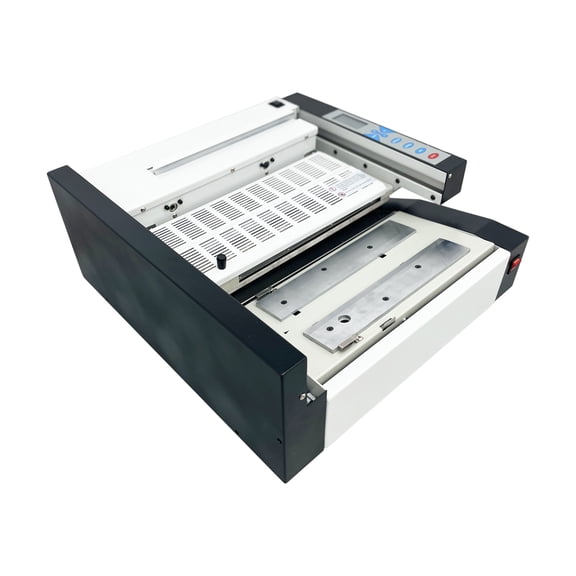 A3 Book Binding Machine Automatic Glue Binder Steel Binder for Books Albums with LCD Screen