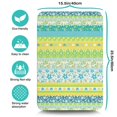 thumbnail image 5 of Washable Rubber Boho Floral Patchwork Dish Drying Mats for Kitchen Counter Home Large Coffee Bar Pad Accessories and Decor for Utensils Stemware 23.5''x15.5'', 5 of 7