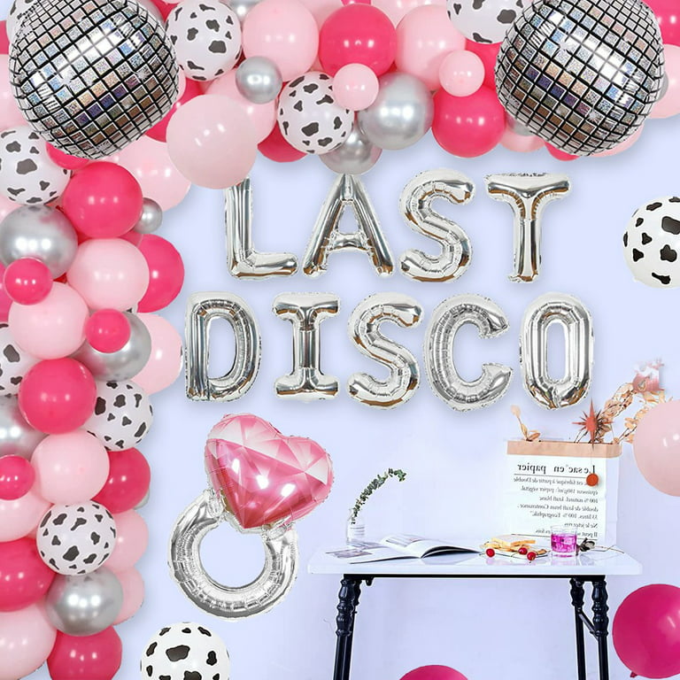 Disco Ball Balloons, Disco Cowgirl Balloons, Bachelorette Balloons, Last  Rodeo, Nashville Bachelorette, Nash Bash, Giddy Up, Last Disco 