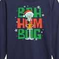 thumbnail image 3 of SpongeBob SquarePants - Squidward Bah Humbug - Toddler And Youth Long Sleeve Graphic T-Shirt, 3 of 6