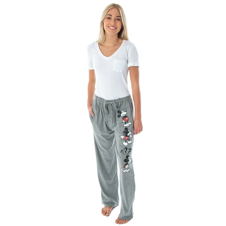 Disney Men s Mickey Mouse Expressions Character Loungewear Adult Sleep Pajama Pants Walmart