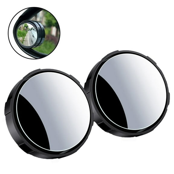 SPRING High Quality 2pcs Non-Fold Convex Circle Blind Spot Side Mirror for Reversing