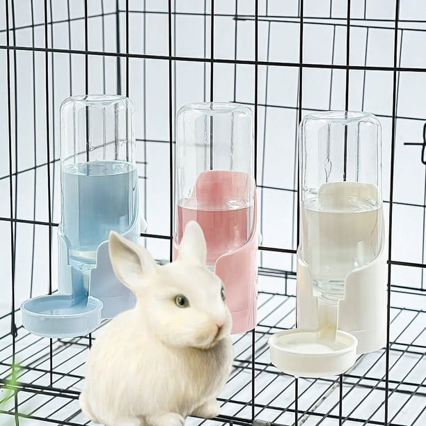Dispensador de agua colgante para gatos, cuenco para gatos, comedero automático para gatos, jaula colgante para conejos, tetera, suministros para mascotas