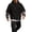 Black, variant on Men's Hooded Pullover Sweater Casual Loose Sports Style Soft Fabric Warm Sweater with Kangaroo Pockets for Everyday Wear and Street Style