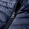 thumbnail image 5 of Lyinloo Cotton Padded Men's Winter Men's Cotton Padded Jacket Hooded Cotton Padded Men's Wear Blue M, 5 of 6