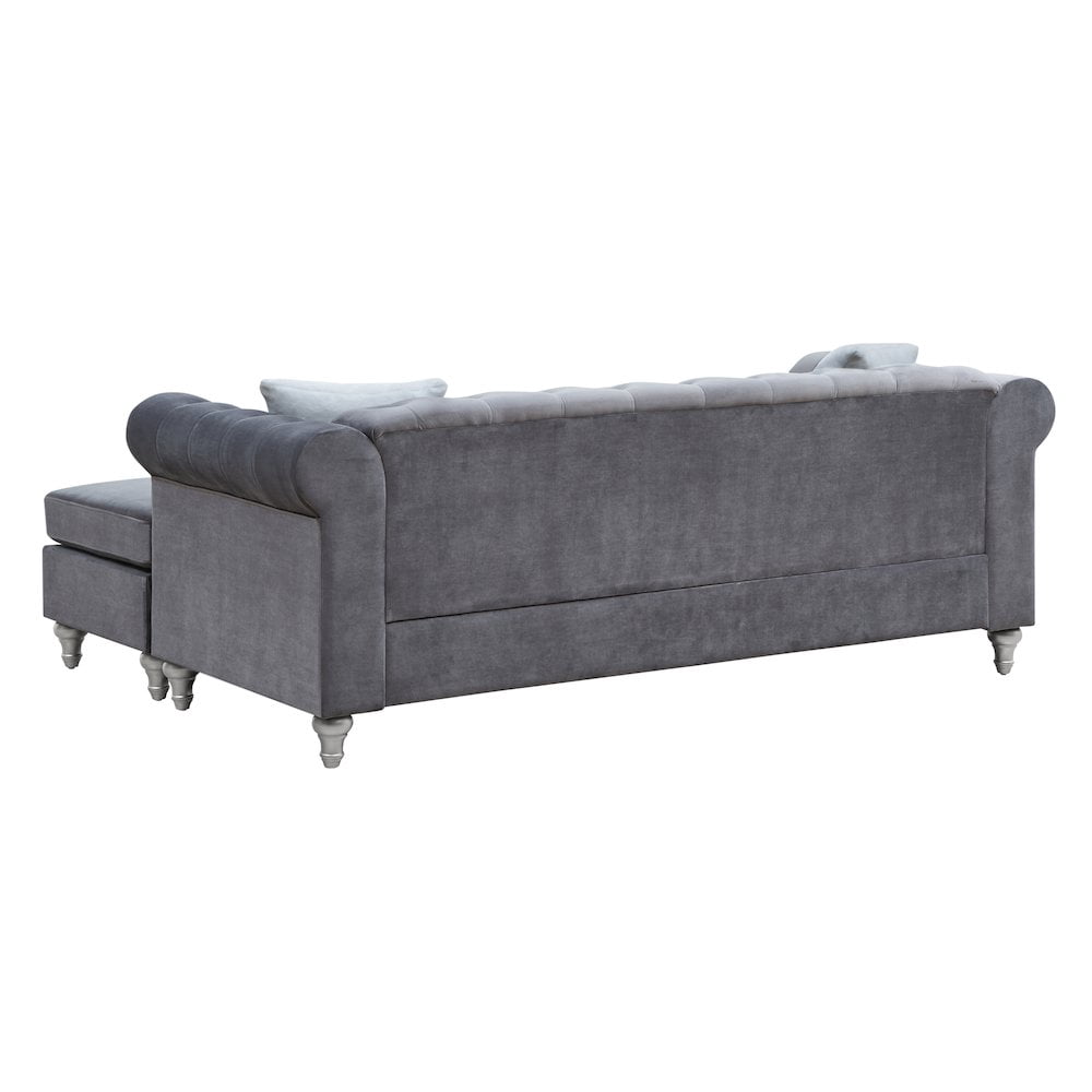 Glory Furniture Raisa Sofa Chaise in Color