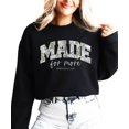 thumbnail image 6 of Camo Made for More Sweatshirt for Women Christian Inspirational Faith Pullover Gift Black Sweatshirt Adult Small, 6 of 7