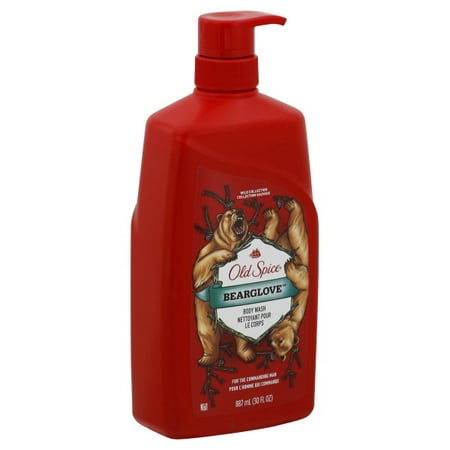 Old Spice Wild Bearglove Scent Body Wash for Men, 30 fl