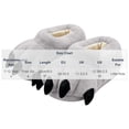 thumbnail image 3 of Kids Claw Slippers Winter Solid Color Thickened Fleece Indoor, 3 of 7