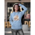 thumbnail image 2 of Look! I'm A Unicorn. Pug Hoodie Women -Smartprints Designs, Female Medium, 2 of 4