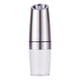 thumbnail image 3 of Molinillo de sal y pimienta automático portátil de acero inoxidable para café de viaje plata, 3 of 7