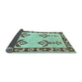 thumbnail image 2 of Ahgly Company Indoor Rectangle Oriental Light Blue Modern Area Rugs, 7' x 10', 2 of 4