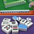 thumbnail image 1 of 144Pcs/Set Mahjong Portable Entertainment Melamine Party Game Chinese Mahjong for Indoor, 1 of 1