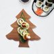 thumbnail image 3 of ColoMX Tabla de cortar decorativa con forma de árbol de Navidad para la cocina, platos de madera con forma de árbol, tabla de embutidos y quesos de madera para Navidad, bandeja para pan y sushi., 3 of 8