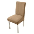 thumbnail image 2 of Plaid Fleece Thickened One-piece Stretch Hotel Restaurant Restaurant Chair Cover Stool Cover Chair Cover, 2 of 2