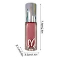 thumbnail image 3 of Pisexur Belleza Maquillaje Brillo de labios Water Gloss Glass Mirror/Brillo de labios Lápiz labial natural de baja saturaciónpara mujeres y hombres, 3 of 3