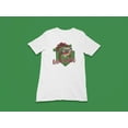 thumbnail image 5 of Old Glory Mens Christmas Bah Humpug Grumpy Scrooge Pug Gift Short Sleeve T Shirt, 5 of 6