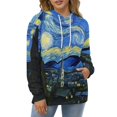 thumbnail image 4 of Abstract Art Starry Sky 3d Sweatshirts Hoodie Fashion Casual Personality Men's Women Street Hoodie Pullovers Long Sleeve Comfortable Top, 4 of 6