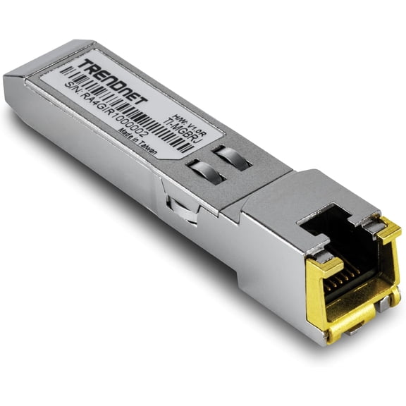 TRENDnet TI-MGBRJ 1000BASE-T Industrial SFP RJ45 Copper Module