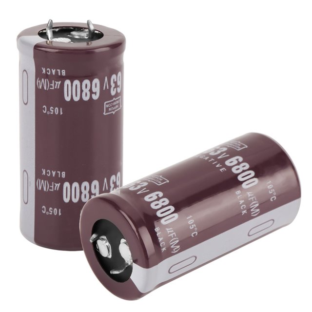 Capacitor, Low Impedance Wide Applicability 6800uF Capacitor For Electronic Applications ANGGREK Otros