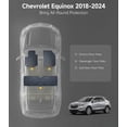 thumbnail image 5 of Floor Mats All Weather for 2018 to 2024 Chevrolet Equinox / GMC Terrain, Front and Rear, 5 of 13