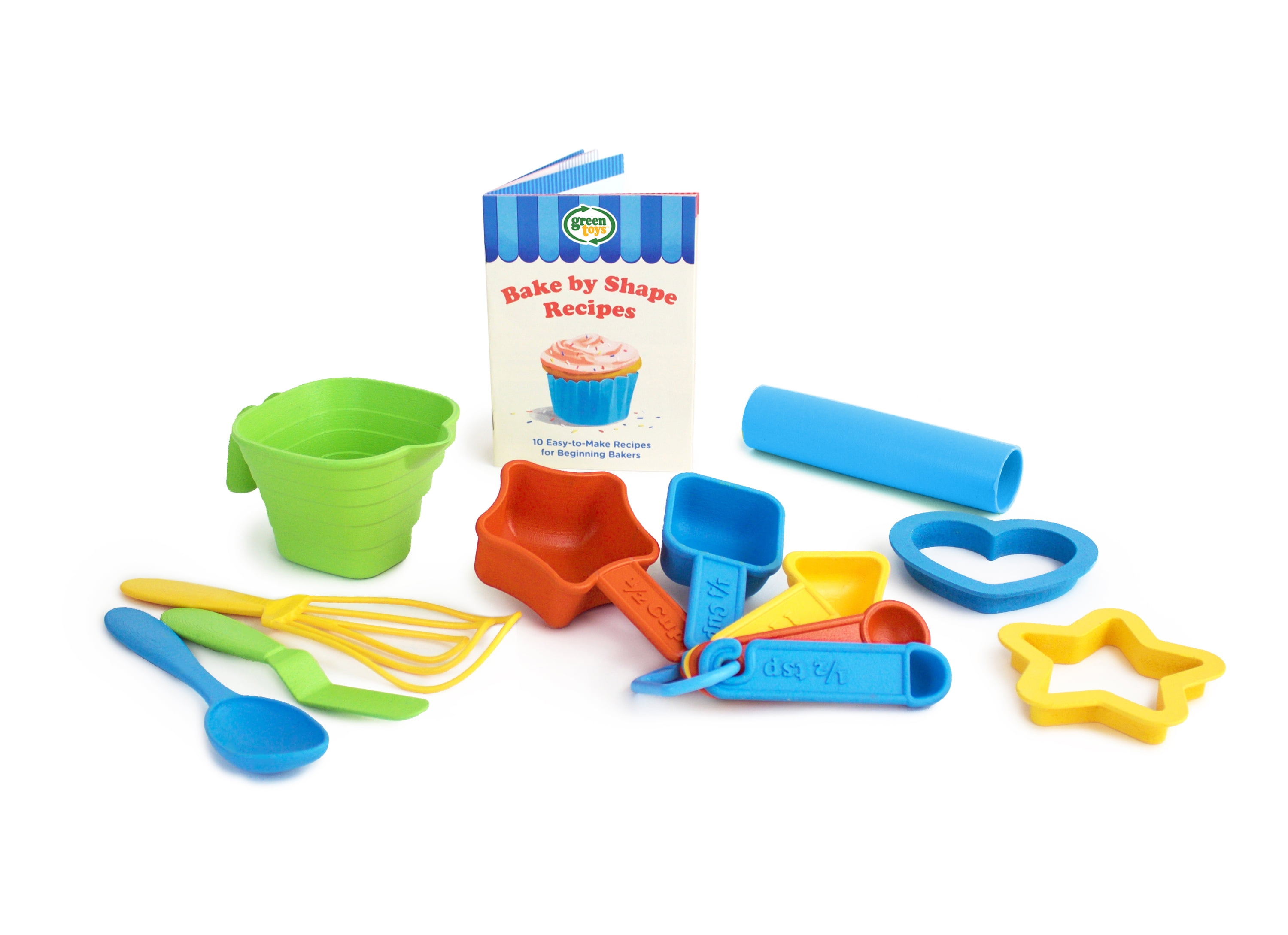 Green Toys Bake by Shape Recipe & Baking Set - Walmart.com