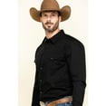 thumbnail image 3 of Gibson Trading Co Men's Lava Long Sleeve Snap Western Shirt Tall - GMBA17W108-BLK-TLL XX- Tall, 3 of 6