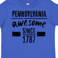 thumbnail image 4 of Inktastic Pennsylvania Awesome Since 1787 Boys or Girls Toddler T-Shirt, 4 of 5