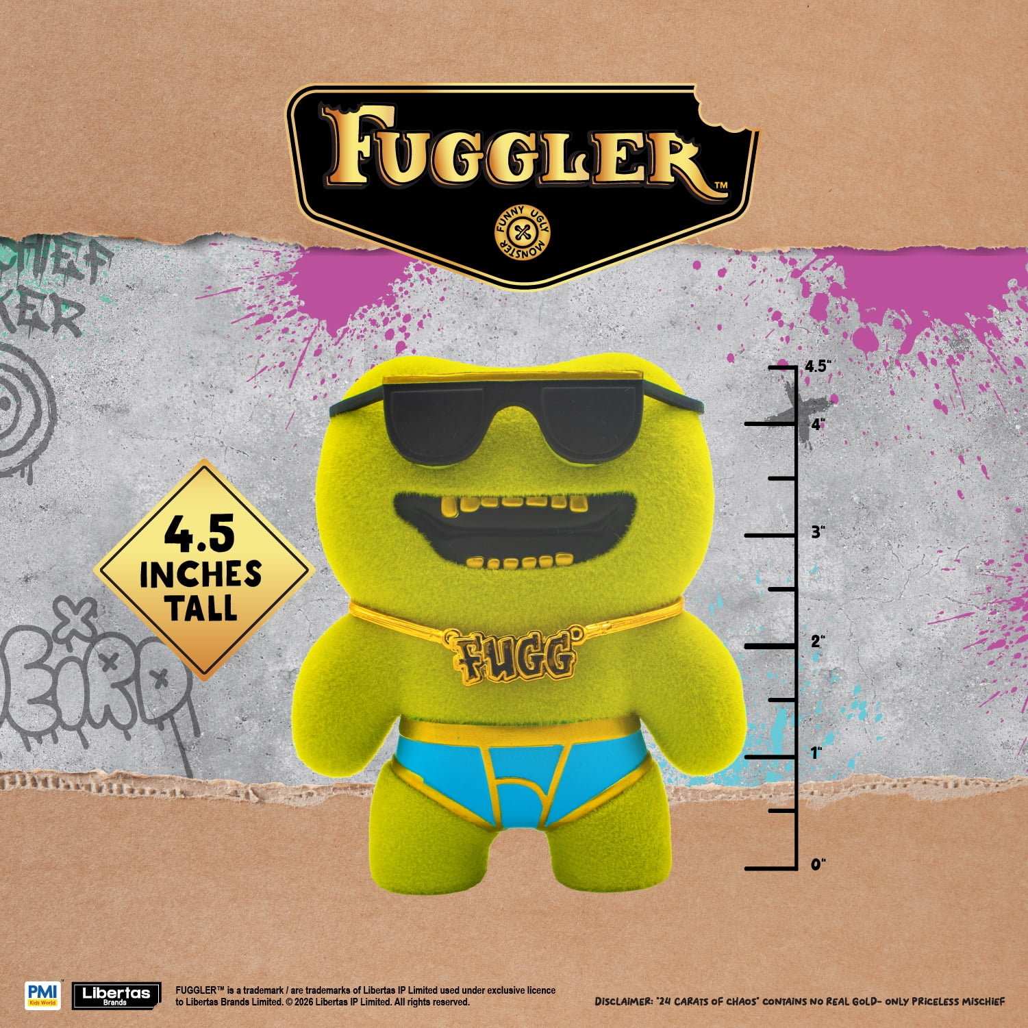 Fuggler Gold Edition 4.5 in Figures Blind Box 1 pack