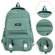 thumbnail image 2 of Campus Bag Unisex Correa Ajustable Color Liso para Adolescentes Estudiantes Verde, 2 of 3