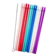 thumbnail image 3 of Conjunto de 12 Pajitas Reutilizables Macarena Multicolor 23 cm, 3 of 8