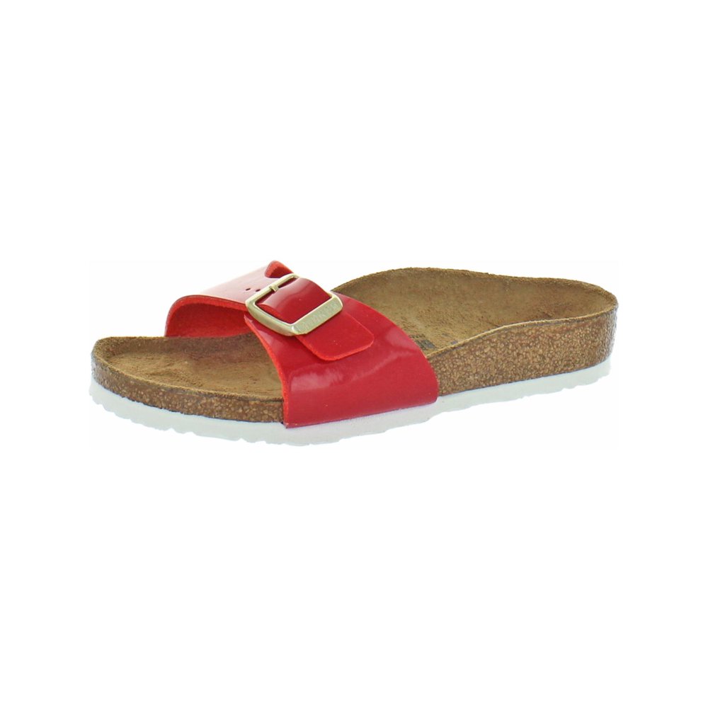 red patent madrid birkenstocks