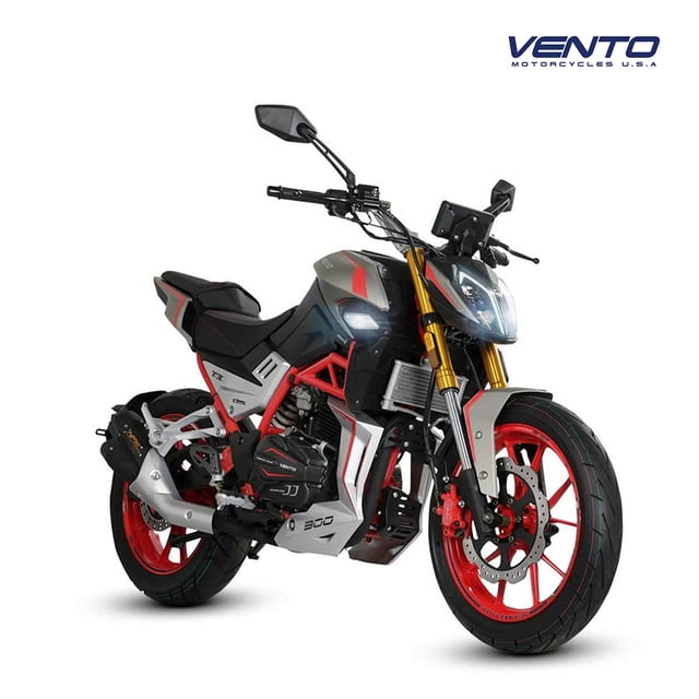 Motocicleta Urbana VENTO Nitrox 300 T3 Rojo 2025