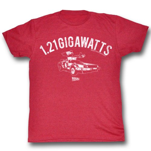 Back To The Future - T-Shirt Homme l'Équipe B Rouge/petit