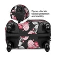 thumbnail image 2 of Disketp Rose Flowers Elastic Travel Luggage Cover Travel Suitcase Protective Cover For Trunk Case Apply To 18''-32'' Suitcase Cover-X-Large, 2 of 7