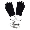 thumbnail image 1 of Guantes térmicos eléctricos de punto para invierno para mujeres y hombres, guantes térmicos con calefacción para pantalla táctil, guantes para ordenador portátil para escribir, Negro Colco Guantes calefactables, 1 of 6